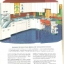 White red and black vintage retro kitchen