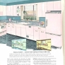 pink steel vintage kitchen 