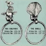 1962-hall-mack-fish-shell-towel-rings