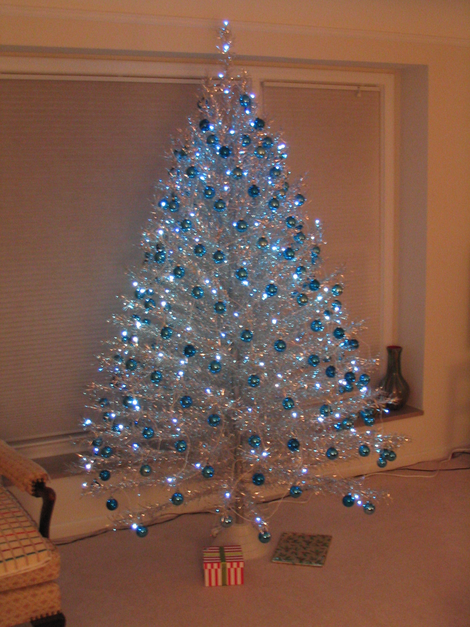 vintage aluminum christmas tree
