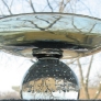 bubble glass candy dish