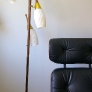 danish modern floor lamp