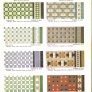 ceramic floor tiles in vintage patterns 