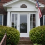 lovely-brick-colonial-house-with-flag