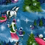 vintage christmas wrapping paper
