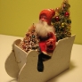 santa on his sleight
