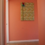 wrapped poster with christmas wrapping