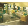 Green and Yellow 1940s living room