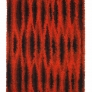 red-shag-rug
