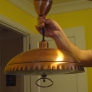 copper light fixture