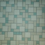 mosaic-tile-floor-for-a-midcentury-bathroom