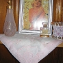 marilyn monroe in a lynnes knotty pine pink bathroom