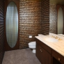 midcentury-metallic-tile-bathroom