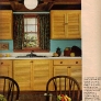 1970s-maple-wood-cabients-kitchen-blue-walls