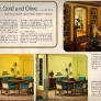1966-yellow-gold-olive-dining-sitting-room