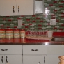 canisters-in-a-red-and-green-vintage-kitchen