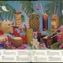 Carte de cocktails polynésiens et ses mugs. Début des années 1960