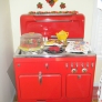 Chambers red stove