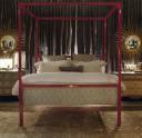 retro styled rooms with pair of starburst mirrors on Design to Inspire