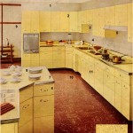 vintage 1955 Capitol steel kitchen cabinets