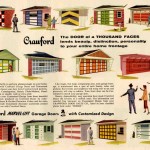 vintage 1955 garage doors ror ranch homes and colonial homes