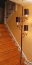 vintage 50s 60s pole lamp