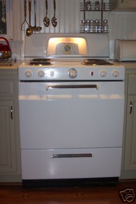vintage kelvinator stove