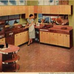 1956 American kitchen metal kitchen