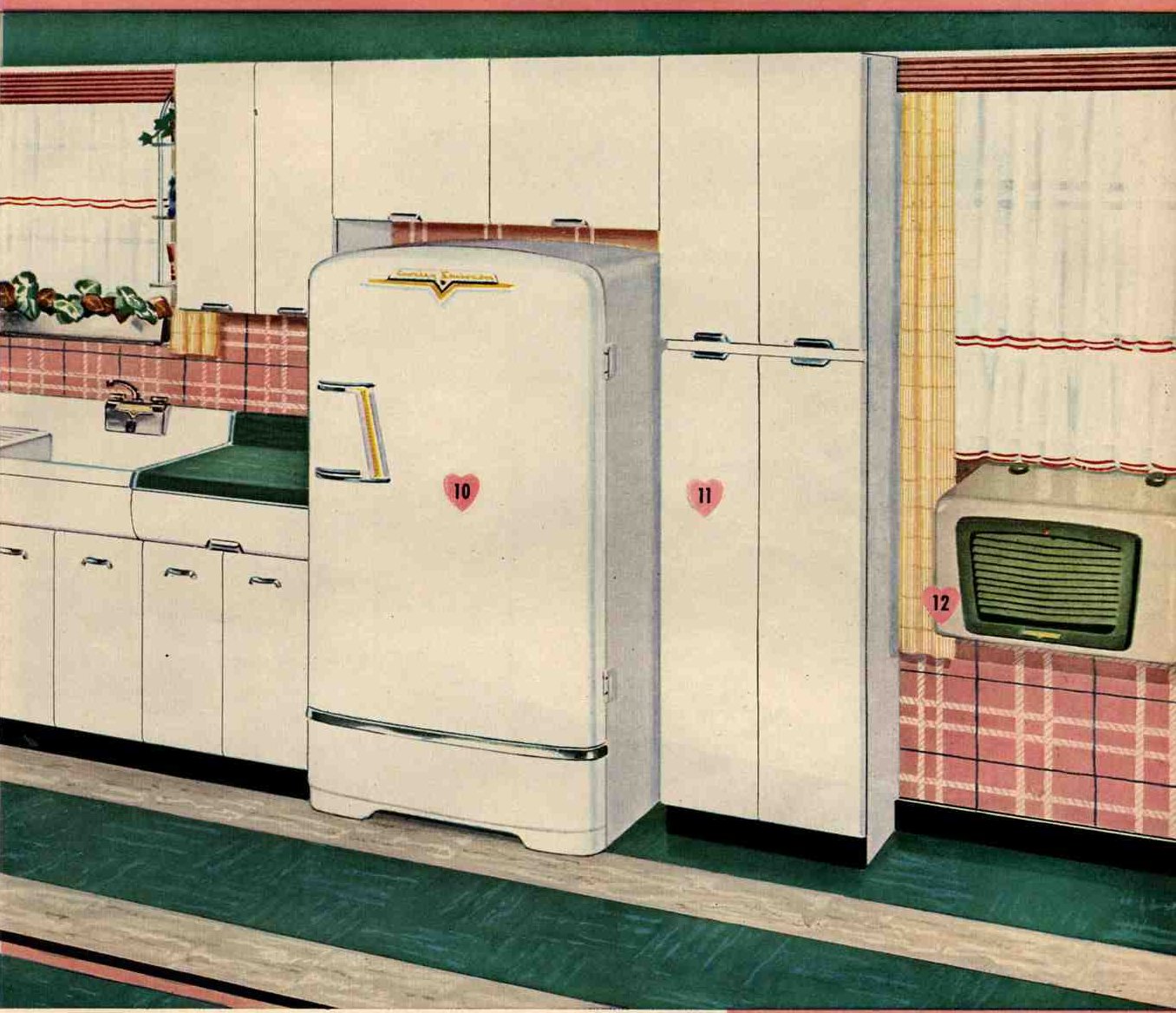 dana’s vintage 1953 crosley metal kitchen cabinets