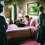 A recreation of Mamie's bedroom in a movie
