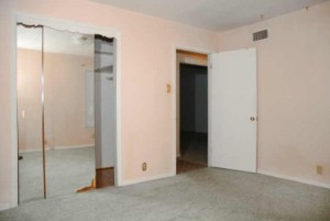 Love the little molding above the closet. Like the mirrors, too. But be careful where/how your mirrors reflect - feng shui, you know.