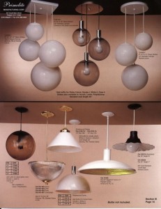 Retro globe lights from Primelight