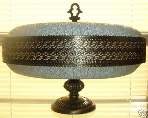 light Use this search term on ebay: EAMES Retro Glass Pierced Metal Ceiling Light Fixture