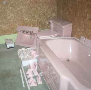 pink bathroom pink bathroom