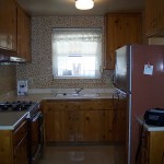 time capsule knotty pine kitchen