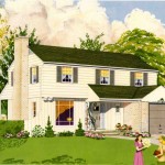 A classic colonial 50s home