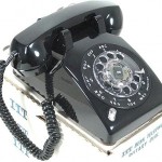 new old stock rotary dial telephone