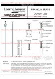 Franklin Brass chrome sink legs