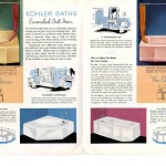 The complete layout of 1959 Kohler big square tubs -- click on each new screen to enlarge fully