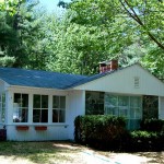 mid-century house