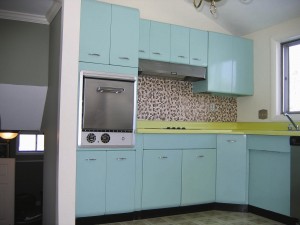A view of the Koravos family kitchen. Courtesy of Historic New England. Used on this site with permission.