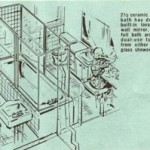 Susan has an original brochure showing the layout of her 1962 Jack and Jill bathroom