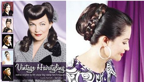 So now, I've ordered this book — Vintage Hairstyling: Retro Styles with 
