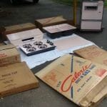 pink caloric appliances new old stock by beatrice west