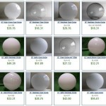 1960s style globe lights shades