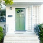 Kate's green front door