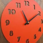 uncommon retro modern clock