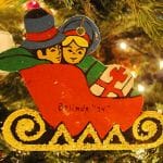 1970s christmas ornament