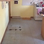 checkerboard floor prep