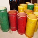 crackle ice laminate new old stock